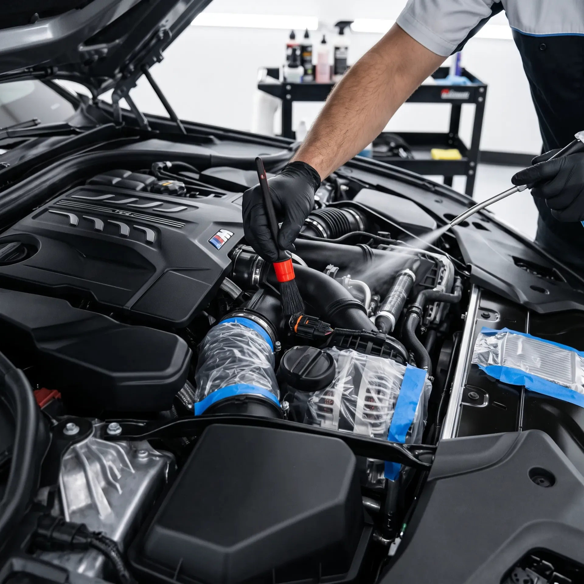 [R56475401] Engine Bay Detail